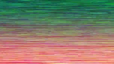 Gürültü yapıları codec ile soyut hızlı titreşen doku. Döngü video girişim görüntüleri. Datamoshing videosunun taklidi.