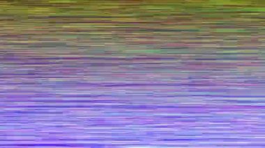 Gürültü yapıları codec ile soyut hızlı titreşen doku. Döngü video girişim görüntüleri. Datamoshing videosunun taklidi.