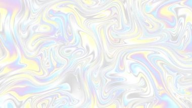 Rastgele dalgalı dokular. Psikedelik animasyon arka planı. Soyut kıvrımlı şekilleri dönüştür. Görüntü döngüsü.