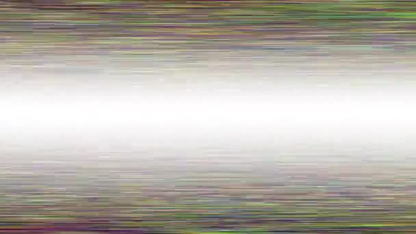 Abstract Fast Flickering Texture Noise Artifacts Codec Looping Video Interference — Stock Video