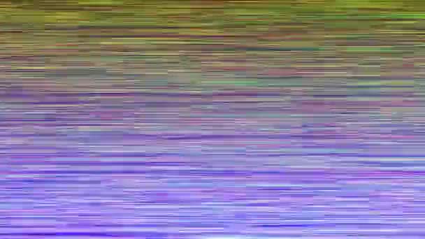 Abstract Fast Flickering Texture Noise Artifacts Codec Looping Video Interference — Stockvideo