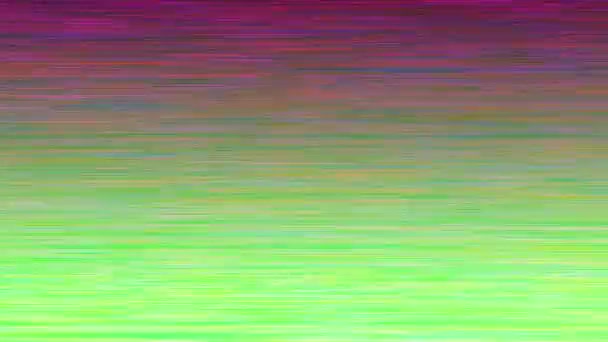 Абстрактна Текстура Швидкого Мерехтіння Кодексом Шумових Артефактів Пауза Відео Перешкод — стокове відео