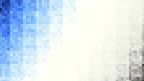 Beyaz Arka Planda Geometrik Şekiller Ilerler Soyut Döngü Görüntüleri — Stok video