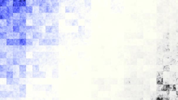 Přesunutí Geometrických Tvarů Bílém Pozadí Abstraktní Smyk Záběry — Stock video