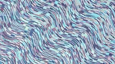 Rastgele geometrik şekilleri hareket ettiriyor. Soyut döngü görüntüleri.