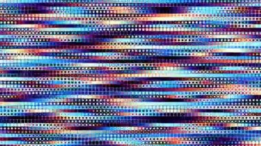 Soyut geometrik polka nokta hareketli arka plan.