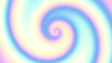 Devamlı dönen fütüristik spiral. Kusursuz döngü görüntüsü. Soyut sarmal.