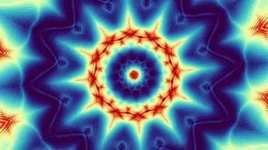 Dönen mandala döngü arkaplanı