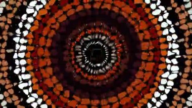 Psikedelik hareket arkaplanı