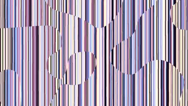 Texture ondulée aléatoire en mouvement. Fond animé psychédélique. Enregistrement en boucle .