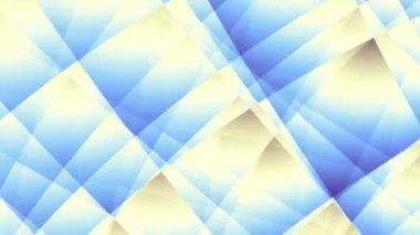 Geometrik şekilleri hareket ettiriyor. Soyut arka planı dönüştürme. Döngü görüntüleri.