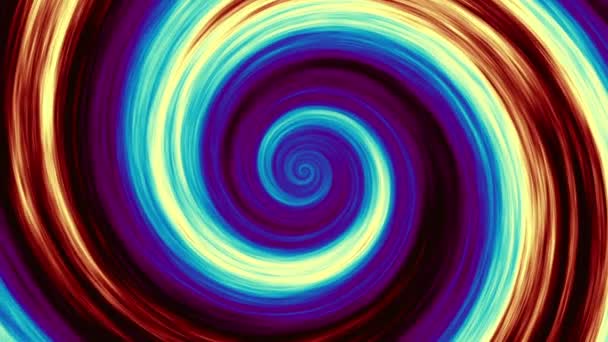 Endless Spinning Futuristic Spiral Seamless Looping Footage Abstract Helix — Stock Video