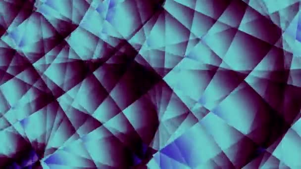 Moving Geometric Shapes Transforming Abstract Background Looping Footage — Stock Video