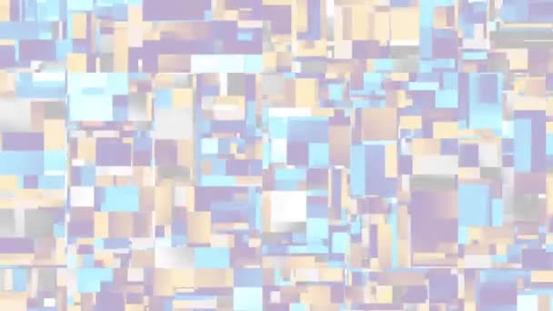 Résumé futuriste géométrique et transformant clip vidéo en mouvement. Enregistrement en boucle .