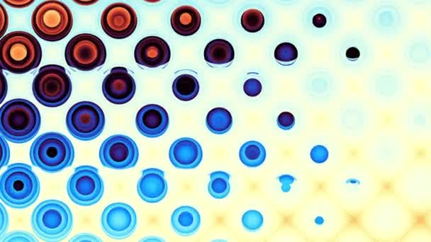 Moving Abstract Footage Seamless Loop Abstract Motion Background Dots Background — Stock Video