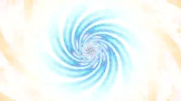 Вращающийся Абстрактный Магический Круг Эзотерическая Космическая Мандала Запись Петли — стоковое видео