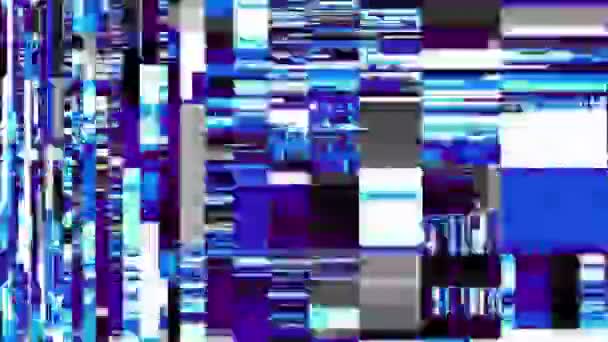 Abstraktní Futuristická Geometrická Transformující Pohyblivé Video Klipy Opakování Záběru — Stock video