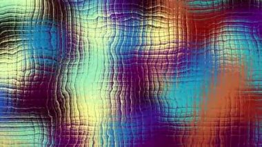 Rastgele dalgalı dokuyu hareket ettiriyorum. Psychedelic animasyonlu arka plan. Döngü görüntüleri.