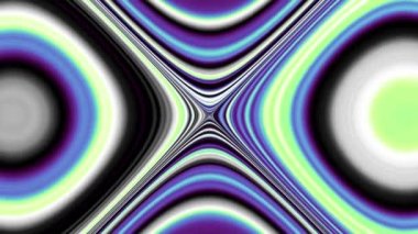 Soyut fütüristik geometrik ve hareketli video klip dönüşüm. Döngü görüntüleri.