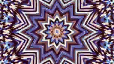 İplik soyut Sihir Birliği. Ezoterik kozmik mandala. Döngü görüntüleri.