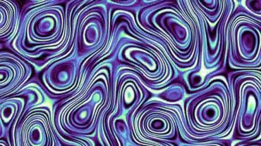 Rastgele dalgalı dokuyu hareket ettiriyorum. Psychedelic animasyonlu arka plan. Döngü görüntüleri.