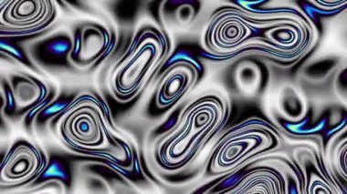 Rastgele dalgalı dokuyu hareket ettiriyorum. Psychedelic animasyonlu arka plan. Döngü görüntüleri.