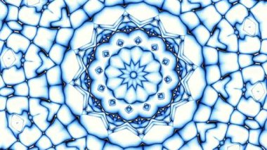 İplik soyut Sihir Birliği. Ezoterik kozmik mandala. Döngü görüntüleri.