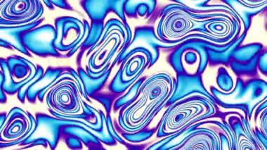 Rastgele dalgalı dokuyu hareket ettiriyorum. Psychedelic animasyonlu arka plan. Döngü görüntüleri.