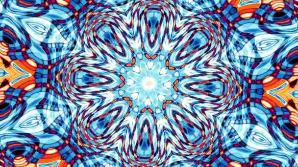 Plik Soyut Sihir Birliği Ezoterik Kozmik Mandala Döngü Görüntüleri — Stok video