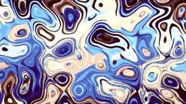 Rastgele dalgalı dokuyu hareket ettiriyorum. Psychedelic animasyonlu arka plan. Döngü görüntüleri.