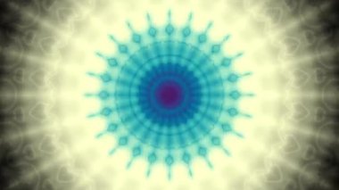 İplik soyut Sihir Birliği. Ezoterik kozmik mandala. Döngü görüntüleri.