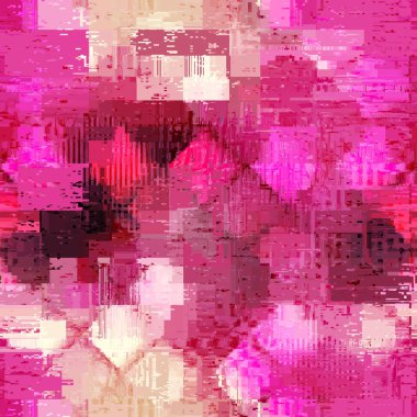 Grunge veri aktarma dokusunun taklidi ile vektör resmi.