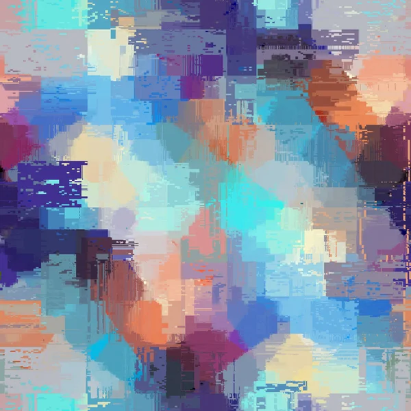 Imagem vetorial com imitação de grunge datamoshing textura. — Vetor de Stock