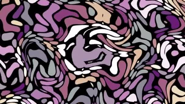 Psychedelic fundo em movimento — Vídeo de Stock