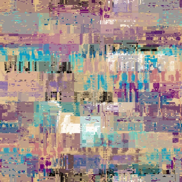 Imagem vetorial com imitação de grunge datamoshing textura. —  Vetores de Stock