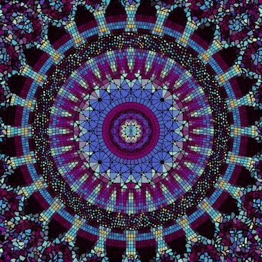 Dikişsiz mozaik desen