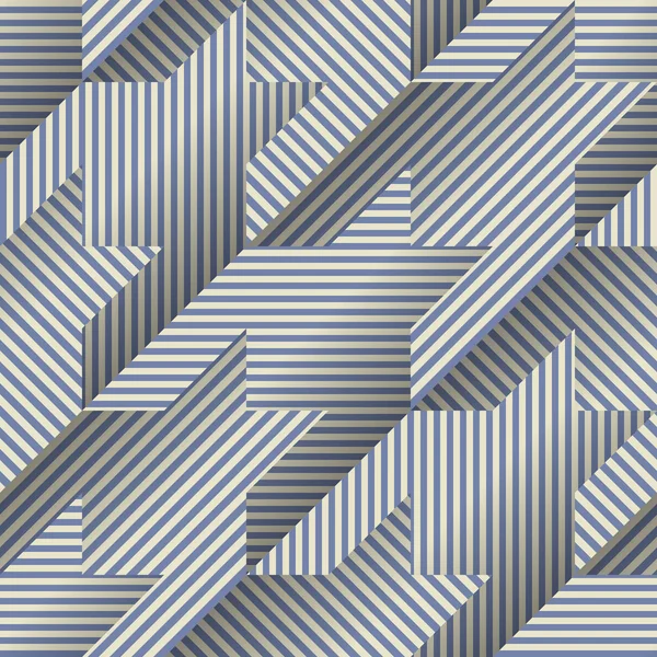 低ポリの抽象的な幾何学的なスタイルで千鳥パターン. — ストックベクタ
