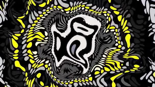 Psychedelic moving background — Stock Video