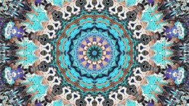 Süslemeli mandala döngü arkaplanı