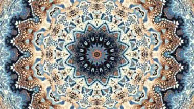 Süslemeli mandala döngü arkaplanı