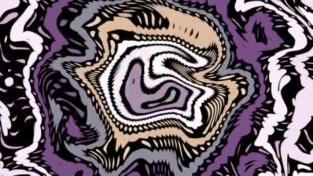 Psychedelic fundo em movimento — Vídeo de Stock