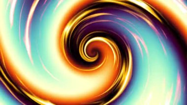 Sonsuz spiral. Kusursuz döngü görüntüsü.