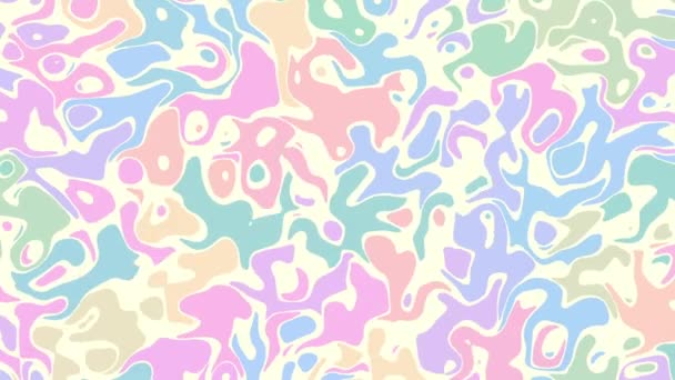 Psychedelic fundo em movimento — Vídeo de Stock