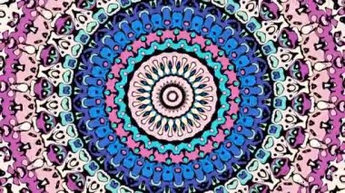 Dönen mandala döngü arkaplanı