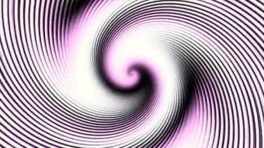 Sonsuz spiral. Kusursuz döngü görüntüsü.
