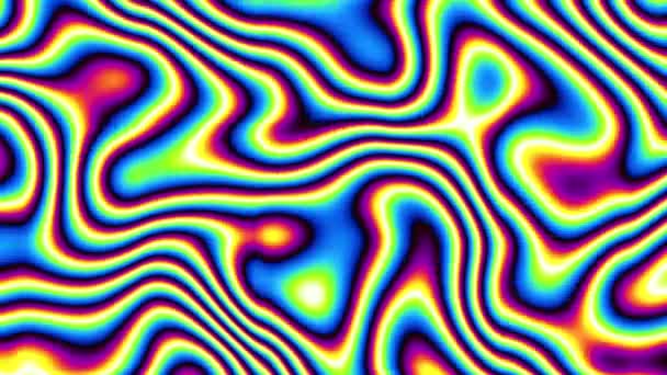 Psychedelic fundo em movimento — Vídeo de Stock