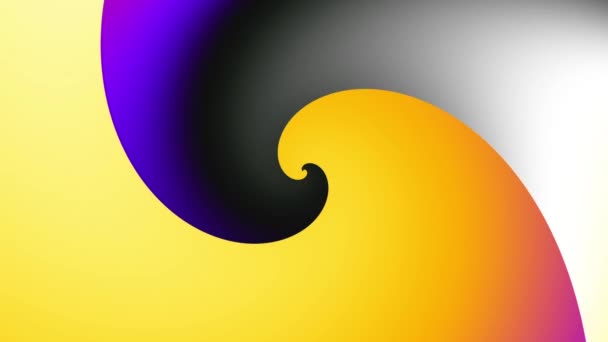 Spirale infinita. Filmati loop senza soluzione di continuità. — Video Stock