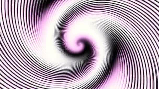 Spirale infinita. Filmati loop senza soluzione di continuità. — Video Stock