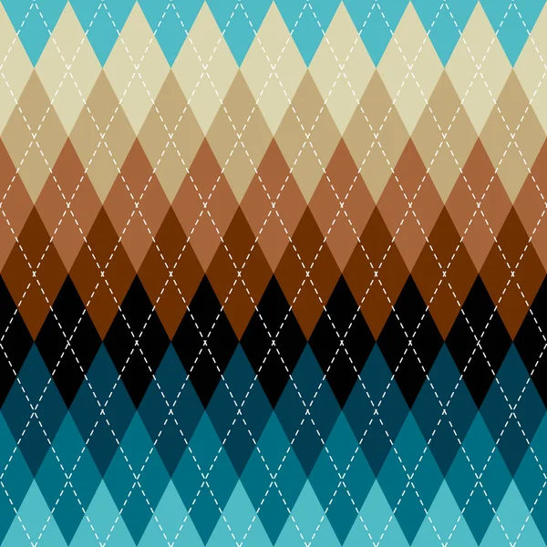 Argyle kusursuz vektör şablonu. Eşkenar dörtgen deseni.
