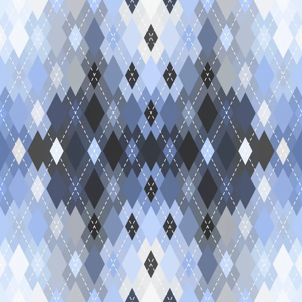 Argyle fond de motif vectoriel sans couture. Modèle d'un losange. — Image vectorielle